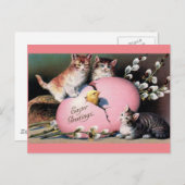 Paasgriet  kunst briefkaart (Voorkant / Achterkant)