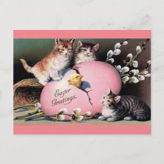 Paasgriet  kunst briefkaart (Voorkant)