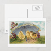 Paasgriet kunst briefkaart (Voorkant / Achterkant)