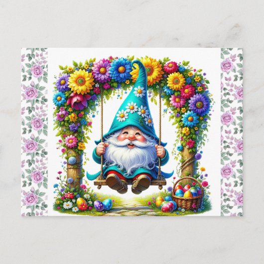 Paasgroeten Briefkaart (Voorkant)