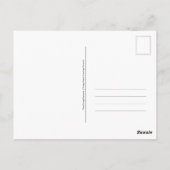  paasgroeten Bunny en Chick Briefkaart (Achterkant)