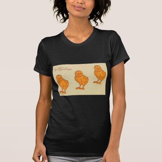 Paasgroeten Chicks Beige T-shirt (Voorkant)