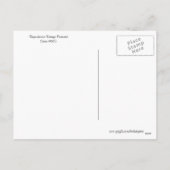 paasgroeten feestdagenkaart (Achterkant)