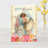 paasgroeten kaart (Gele Bloem)