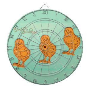 Paasgroeten Kip Groen Dartbord