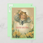  paasgroeten Post Kaart (Voorkant / Achterkant)