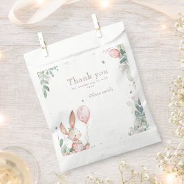 Paashaas baby shower bedankzakje