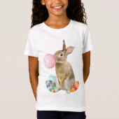Paashaas Blowing Bubble Gum Eggs T-shirt (Voorkant)