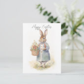 Paashaas Briefkaart (Staand voorkant)