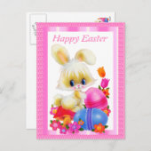 paashaas Briefkaart (Voorkant / Achterkant)