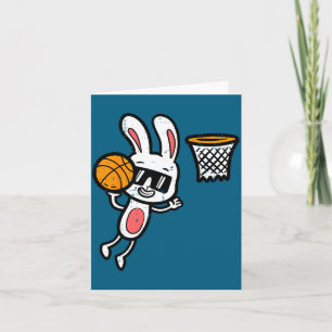 Paashaas bysketbyll dunk sport jongens kinderen pe kaart