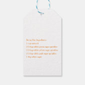 Paashaas Cadeaulabel (Achterkant)