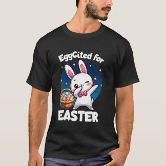 Paashaas Dabbing Enthousiast voor Pasen Jongens Me T-shirt
