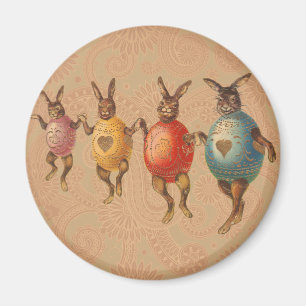 Paashaas Dansende Eieren Magneet