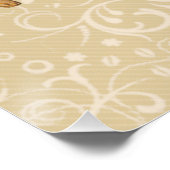 Paashaas dansende eieren perfect poster (Hoek)