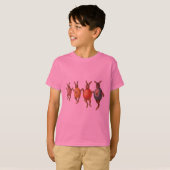 Paashaas dansende eieren t-shirt (Voorkant volledig)