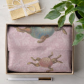 Paashaas dansende eieren tissuepapier (Geschenk)