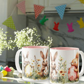 Paashaas & Decorated Eggs Keramische Mok