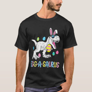 Paashaas Dinosaur Ei A Saurus Trex Kinderen Jongen T-shirt