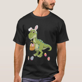 Paashaas Dinosaurus TRex Kinderen Jongens Peuters T-shirt