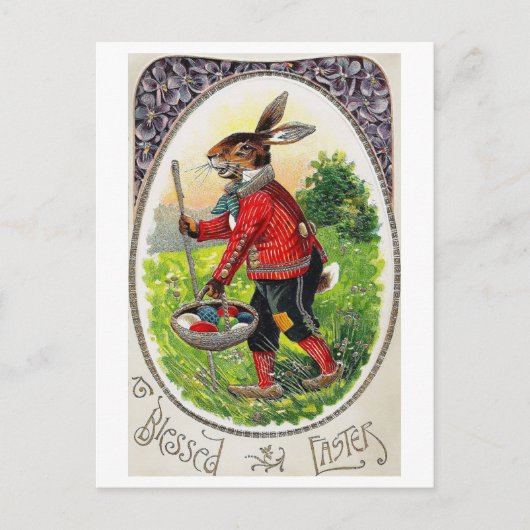  paashaas ei Briefkaart (Voorkant)