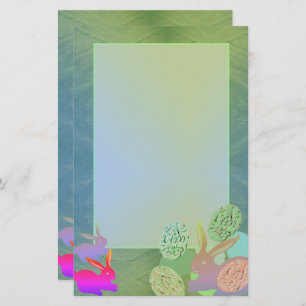 Paashaas eieren briefpapier