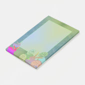 Paashaas eieren briefpapier post-it® notes (Schuin)