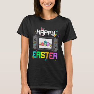 Paashaas eierjacht gamer Kinder jongens Mannen vid T-shirt