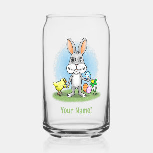 Paashaas en de Kip Blikvorm Glas