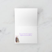 paashaas feestdagen kaart (Binnen)