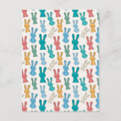 Paashaas Feestdagenkaart (Voorkant)