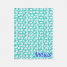 Paashaas Fleece Lap Deken voor Rolstoel