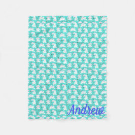 Paashaas Fleece Lap Deken voor Rolstoel