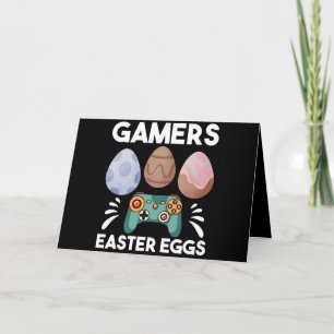 Paashaas Gamer Gaming Jongen Liefde Paaseieren Kaart