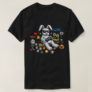 Paashaas Gamer Halloween Videogame Cadeau T-shirt