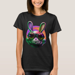 Paashaas Gezichten Cool Pasen Konijn Konijntjes 4 T-shirt