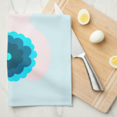 Paashaas keukenhanddoeken (Quarter Fold)