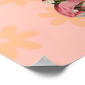 Paashaas Kip Bunny Eieren Poster (Hoek)