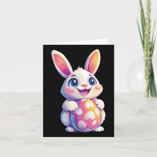 Paashaas Konijn Easter Egg Graphic 2 Kaart