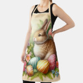  paashaas konijnenbloem schort (Insitu)