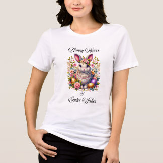 Paashaas Kusjes T-shirt - Schattige Lente T-shirt