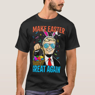 Paashaas maken Pasen weer geweldig Ei Hunt T-shirt