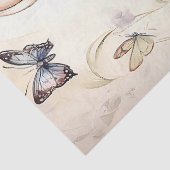 paashaas met beschilderd ei en wilde bloem tissuepapier (Detail)