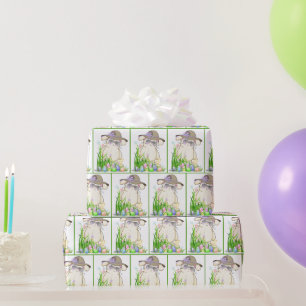 Paashaas Met Eieren Cadeaupapier