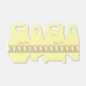 Paashaas parade gunstbox bedankdoosjes (Uitgevouwen)