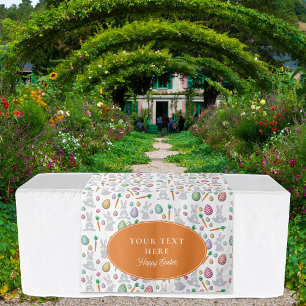 Paashaas Party Brunch Lunch Tafelloper Wandkleed