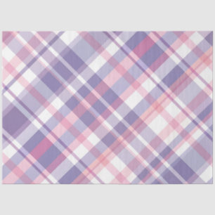 Paashaas Plaid Serie Ontwerp #17 Tissuepapier