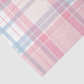 Paashaas Plaid Serie Ontwerp #5 Tissuepapier (Detail)