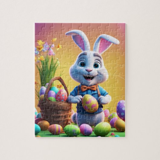 Paashaas puzzel (Verticaal)