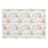 Paashaas Spring Naadloos Patroon Kussensloop (Voorkant)